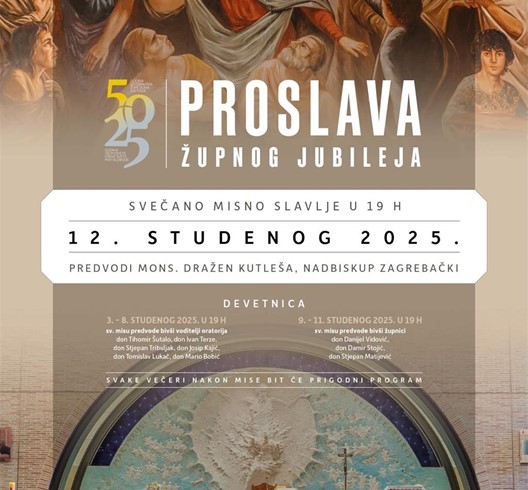 Proslava 50. obljetnice osnutka Župe Duha Svetoga, Zagreb-Jarun